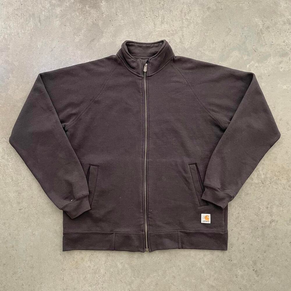 Vintage Carhartt Black Zip-Up Sweater